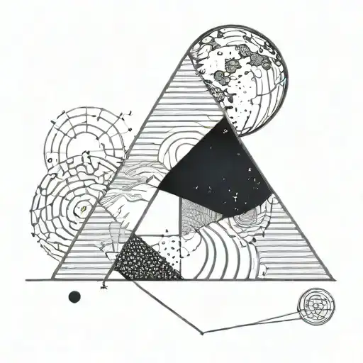 dark side of the moon tattoo design idea