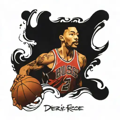 Derrick rose tattoo design idea