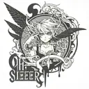 oh sleeper tattoo design idea