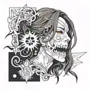 oh sleeper tattoo design idea