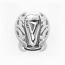 guinness harp tattoo design idea