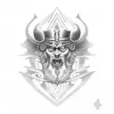 odin tattoo design idea
