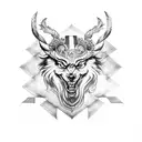 odin tattoo design idea