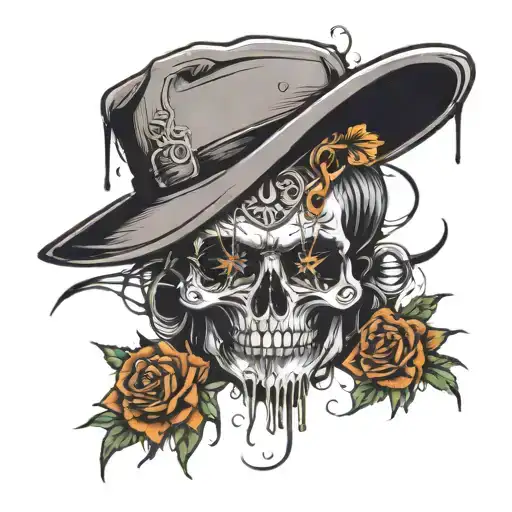 don't give up attitude tattoo design idea