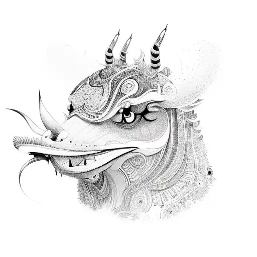 sandevistan tattoo design idea