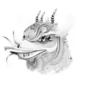 sandevistan tattoo design idea