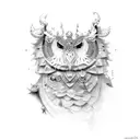 sandevistan tattoo design idea