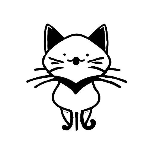 cat it programmer tattoo design idea