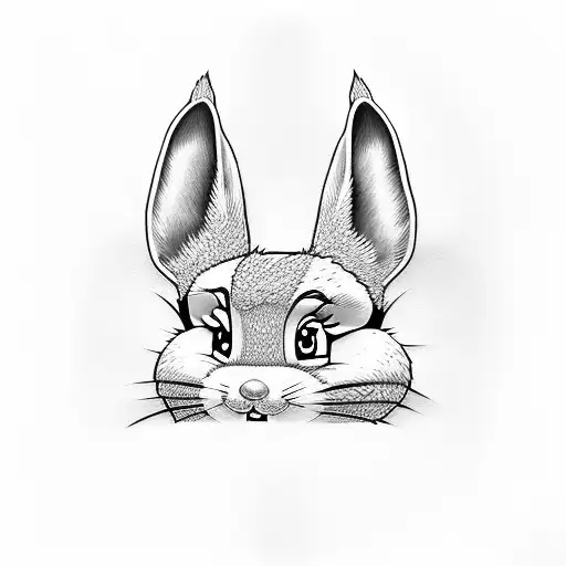 Lola bunny tattoo design idea