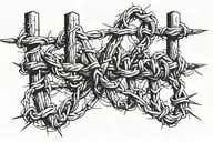 barbed wire, 2006 tattoo design idea
