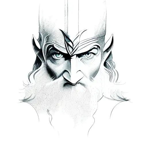 lotr tattoo design idea