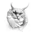 powerlifting tattoo design idea