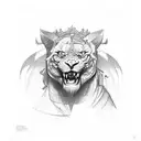 powerlifting tattoo design idea