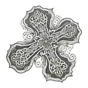 Portuguese cross tattoo design idea