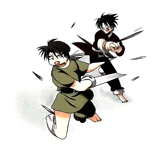 levi attack tattoo design idea