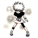 killua tattoo design idea