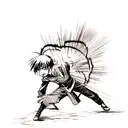 levi attack tattoo design idea