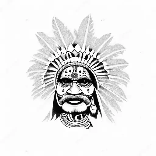 Premium Vector  Tribal tattoo design element