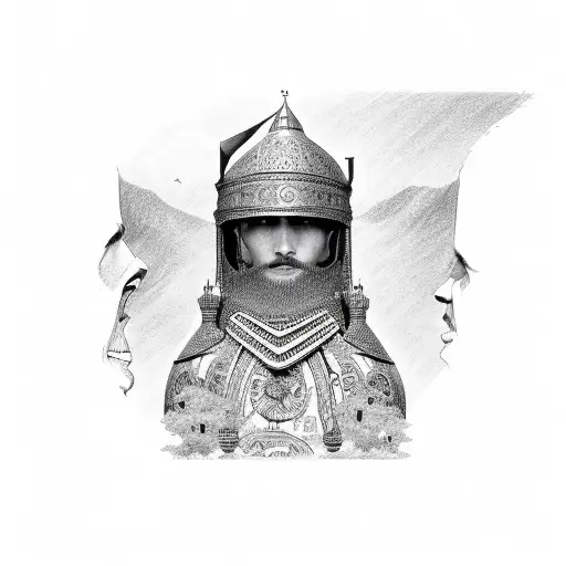 bury me in Georgia tattoo design idea