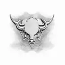 buffalo bills, patriotic  tattoo design idea