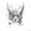 tattoo aquarela lilás com o símbolo do BTS e uma baleia fofa que represente amor eterno  tattoo design idea