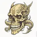 Mythosaur skull tattoo design tattoo design idea