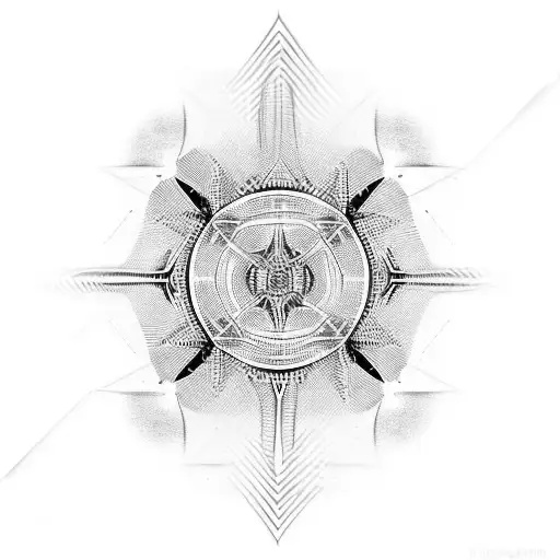 abstract, lines, neotribal, masterpiece tattoo design idea