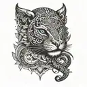 deepak tattoo design idea