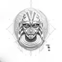 starwars with ahsoka tattoo design idea