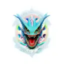 Dragon 3 heads tattoo design idea