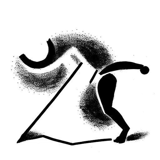 One idea for a tattoo inspired by the myth of King Sisyphus could be an image of tattoo design idea