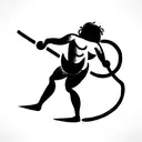 One idea for a tattoo inspired by the myth of King Sisyphus could be an image of tattoo design idea