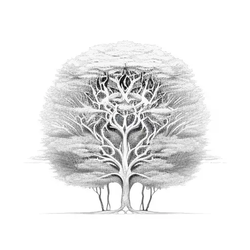 Tree of Life tattoo design idea