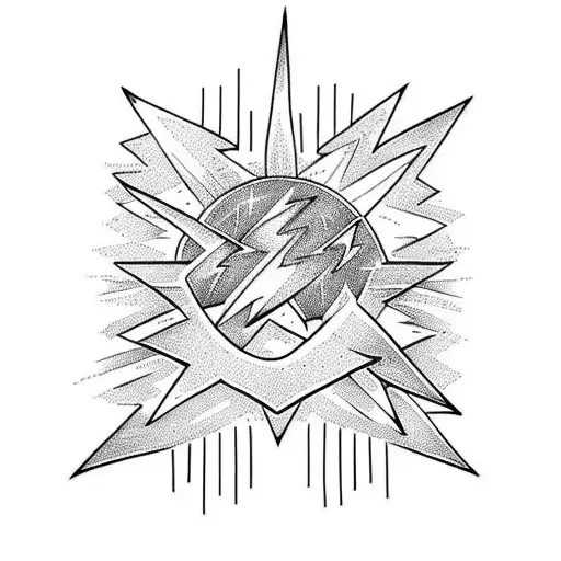 Lightning Bolt tattoo design idea