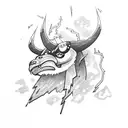 Lightning Bolt tattoo design idea