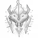 Lightning Bolt tattoo design idea