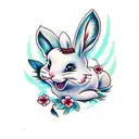 playboy bunny  tattoo design idea