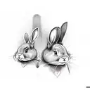 playboy bunny  tattoo design idea