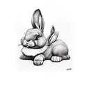 playboy bunny  tattoo design idea
