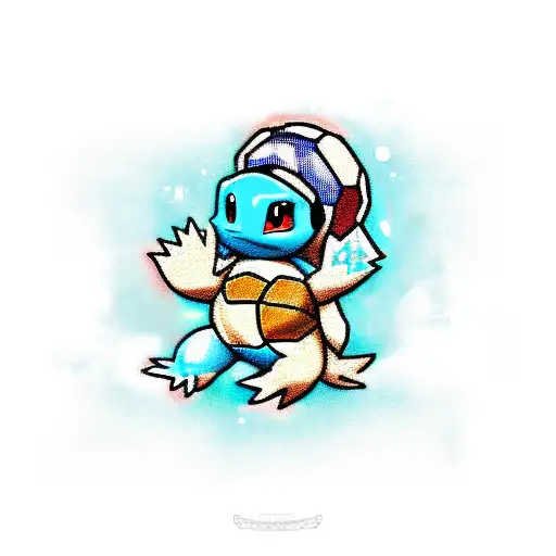 squirtle tattoo design idea