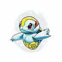 squirtle tattoo design idea