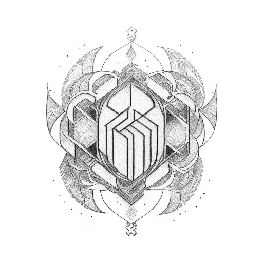 Ambigram tattoo design idea