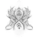 Ambigram tattoo design idea