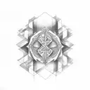 Ambigram tattoo design idea