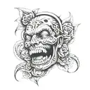 crotch tattoo tattoo design idea