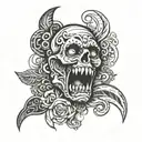 crotch tattoo tattoo design idea