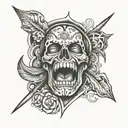 crotch tattoo tattoo design idea