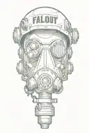 Fallout tattoo design idea