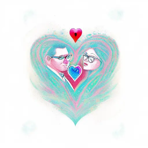 unconditional love tattoo design idea