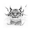 Satoru Gojo tattoo design idea